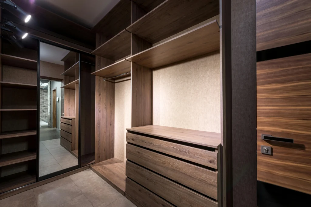 Closet design for different personalities.