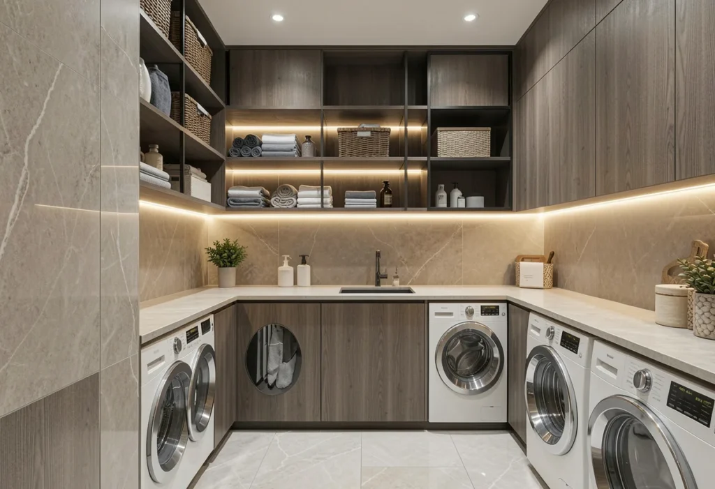 How Custom Cabinets Make Laundry Room Less Stressful.